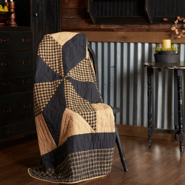 Dakota Star Quilted Throw, 60x50 - The Fox Decor